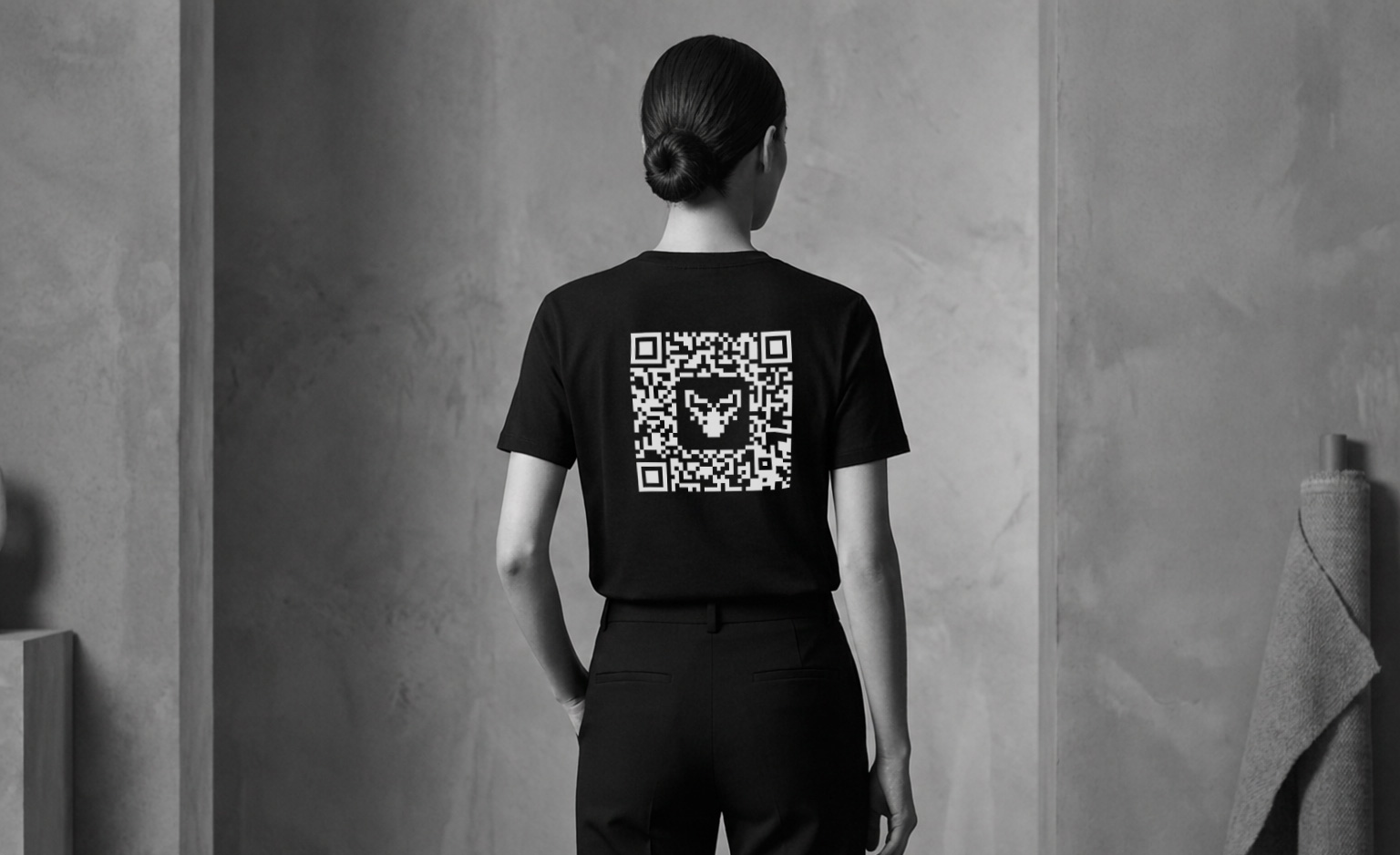 Wearable Pixel QR example