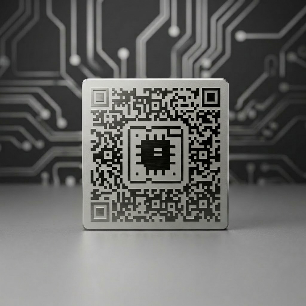 Example of a custom Pixel QR design